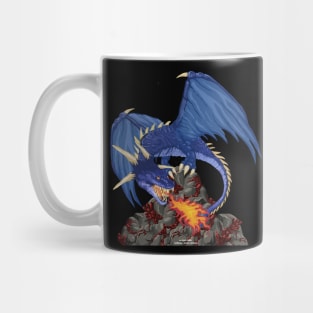 Blue Dragon Fantasy Novelty Gift Mug